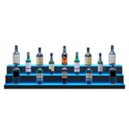 Expositor de botellas de licor con iluminación LED, 152 cm | VEVOR