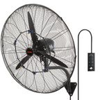 Ventilador de pared con nebulizador, 76 cm (30 pulgadas) | VEVOR