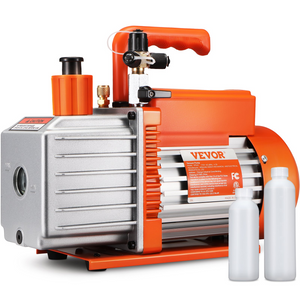 Bomba de vacío rotativa de paletas de 2 etapas de 1/2 HP