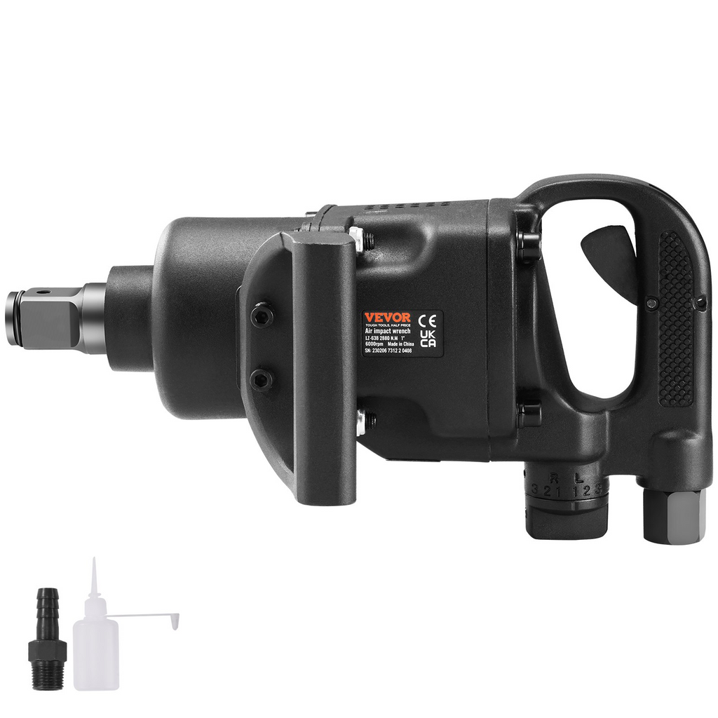 Llave de impacto neumática de 1 pulgada KQCJBSY126 | VEVOR