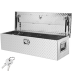 Caja de herramientas de aluminio resistente para caja LCZXG39X13 | VEVOR