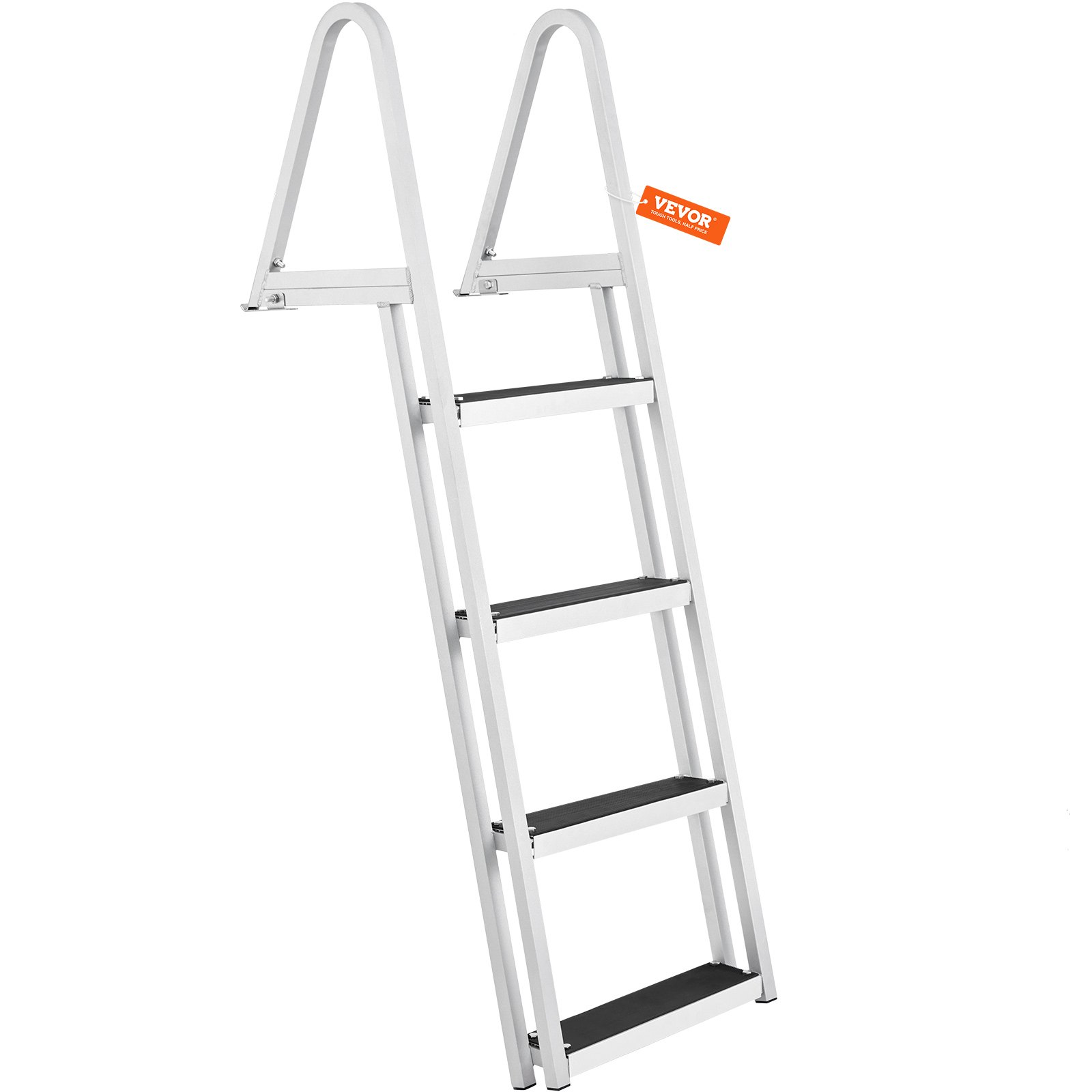 Escalera de muelle, 4 peldaños desmontables