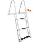 Escalera de muelle, 3 peldaños desmontables