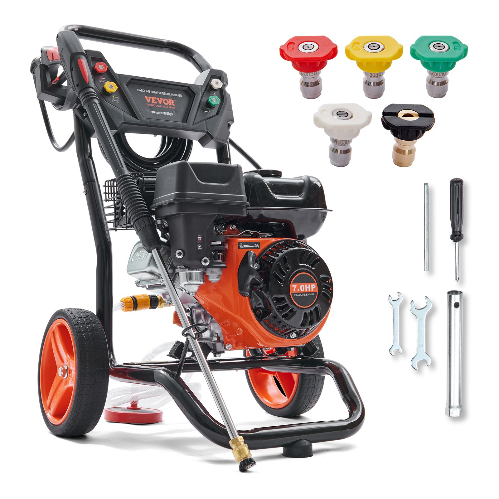 Hidrolavadora, 3600 PSI, 2.6 GPM | VEVOR