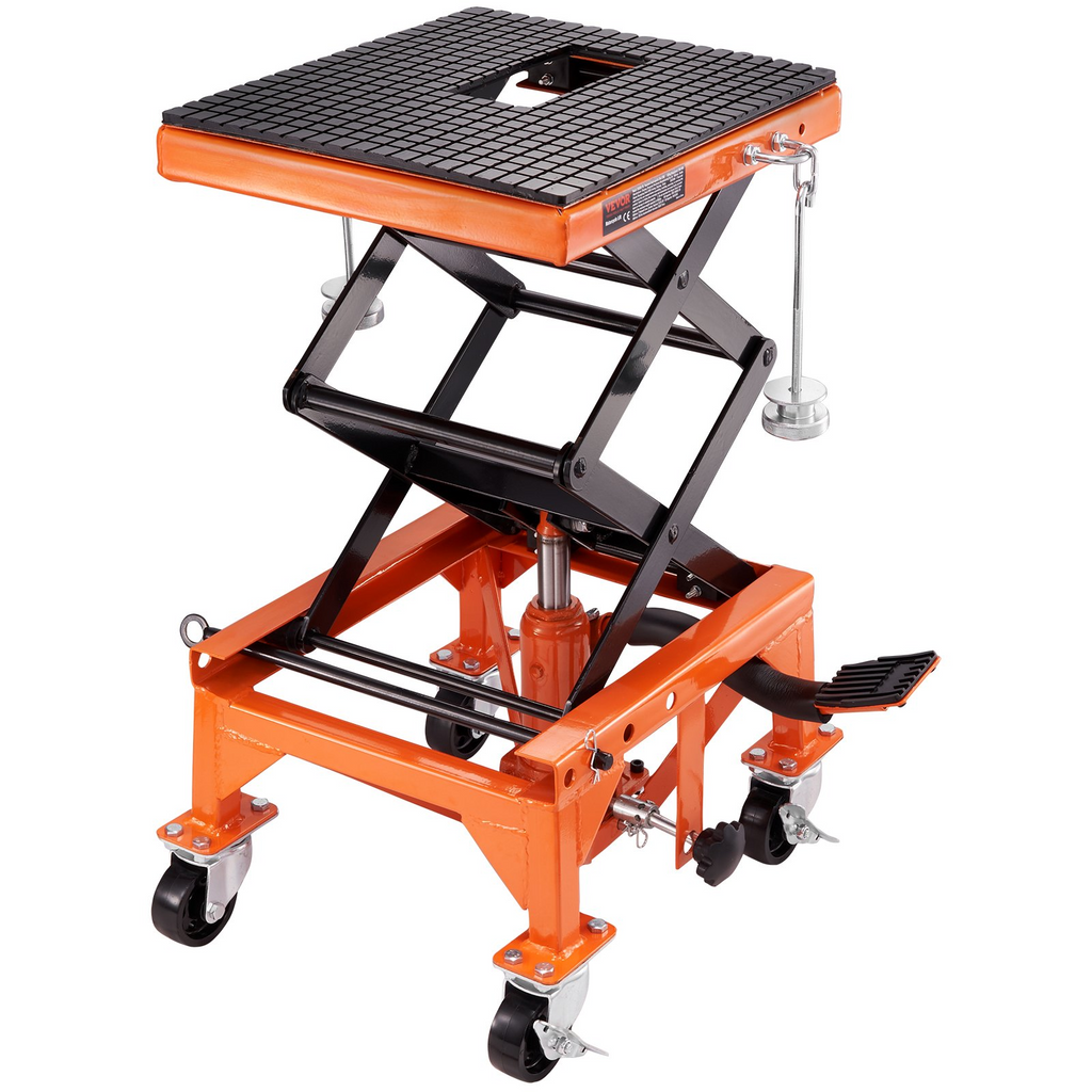 Mesa elevadora hidráulica para motocicletas | VEVOR
