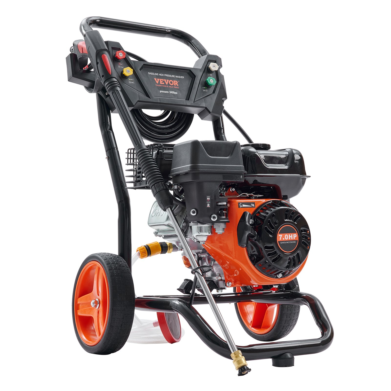 Hidrolavadora, 3400 PSI, 2.6 GPM | VEVOR