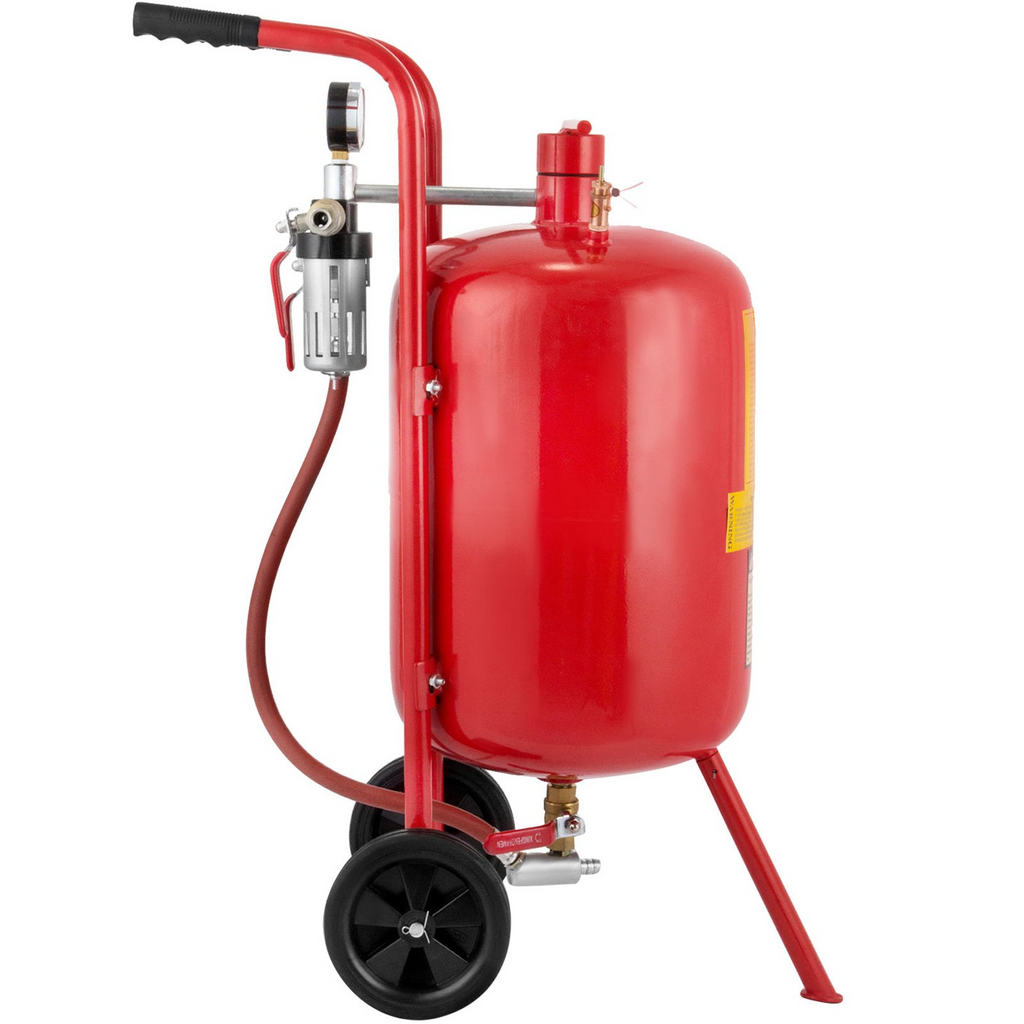 Chorreadora de arena de 40 litros (10 galones) equipada | VEVOR