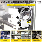 Alimentador de mesa para fresadora de eje X, 200 RPM | VEVOR