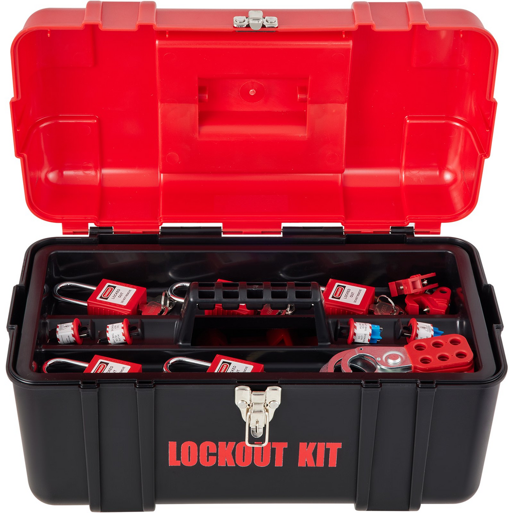 Kits de bloqueo y etiquetado de 42 piezas. El kit | VEVOR