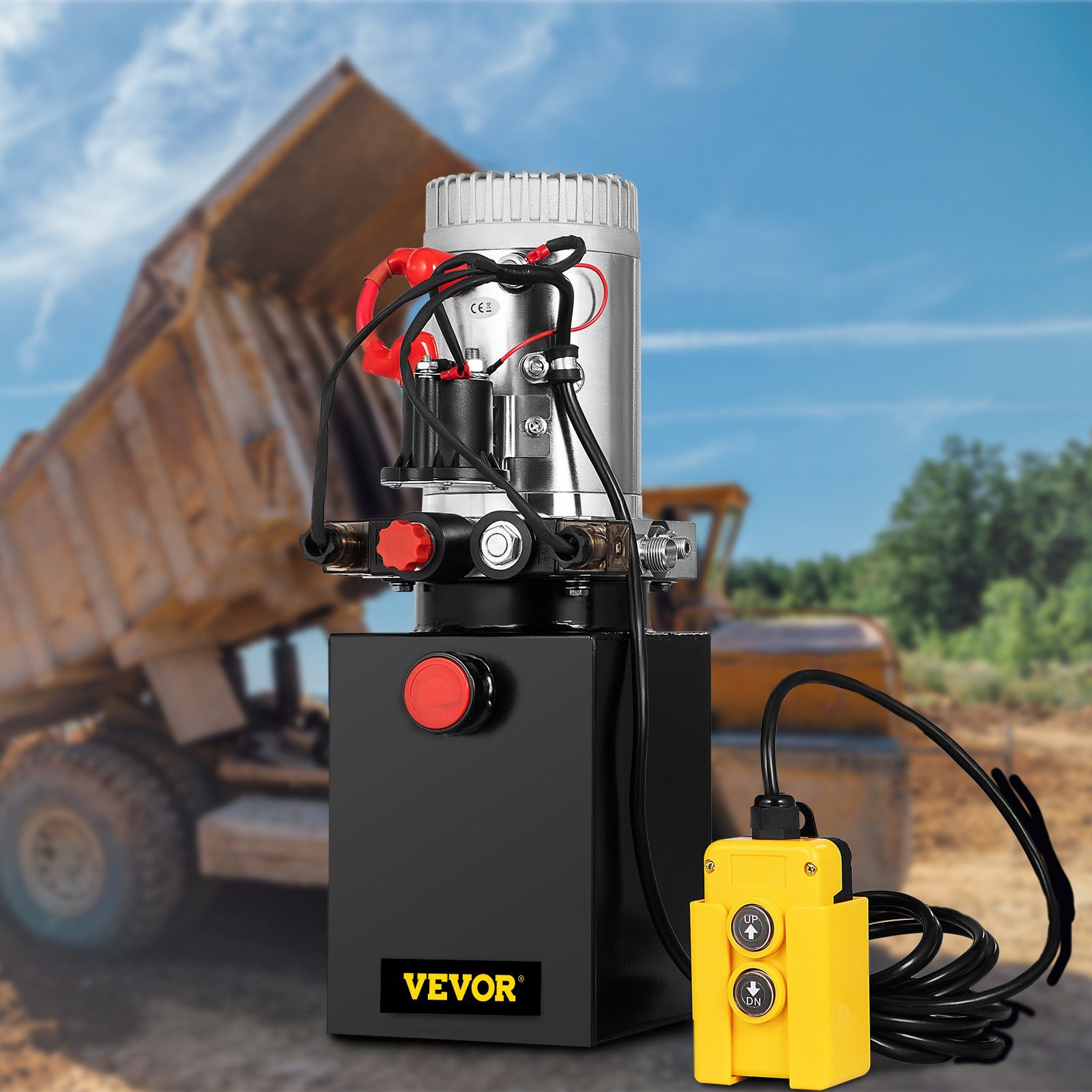 Bomba hidráulica eléctrica de 4 cuartos de galón | VEVOR