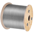 Carrete de cable de acero inoxidable de 3/16 pulgadas | VEVOR