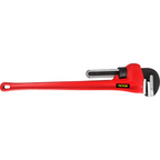 Llave para tubos recta de 51" con mango de hierro fundido | VEVOR