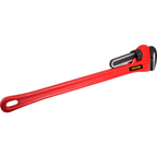 Llave para tubos recta de 51" con mango de hierro fundido | VEVOR