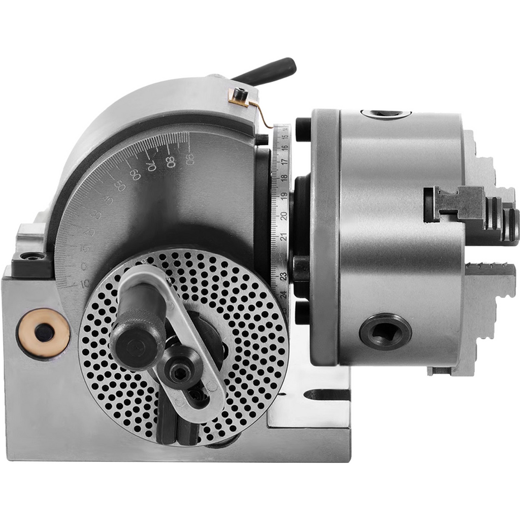 Cabezal divisor BS-0 de 5 pulgadas con mandril | VEVOR