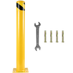 Bolardo de seguridad, poste de 91 cm de altura, 14 cm | VEVOR