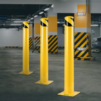 Bolardo de seguridad de 42" x 4.5" | VEVOR
