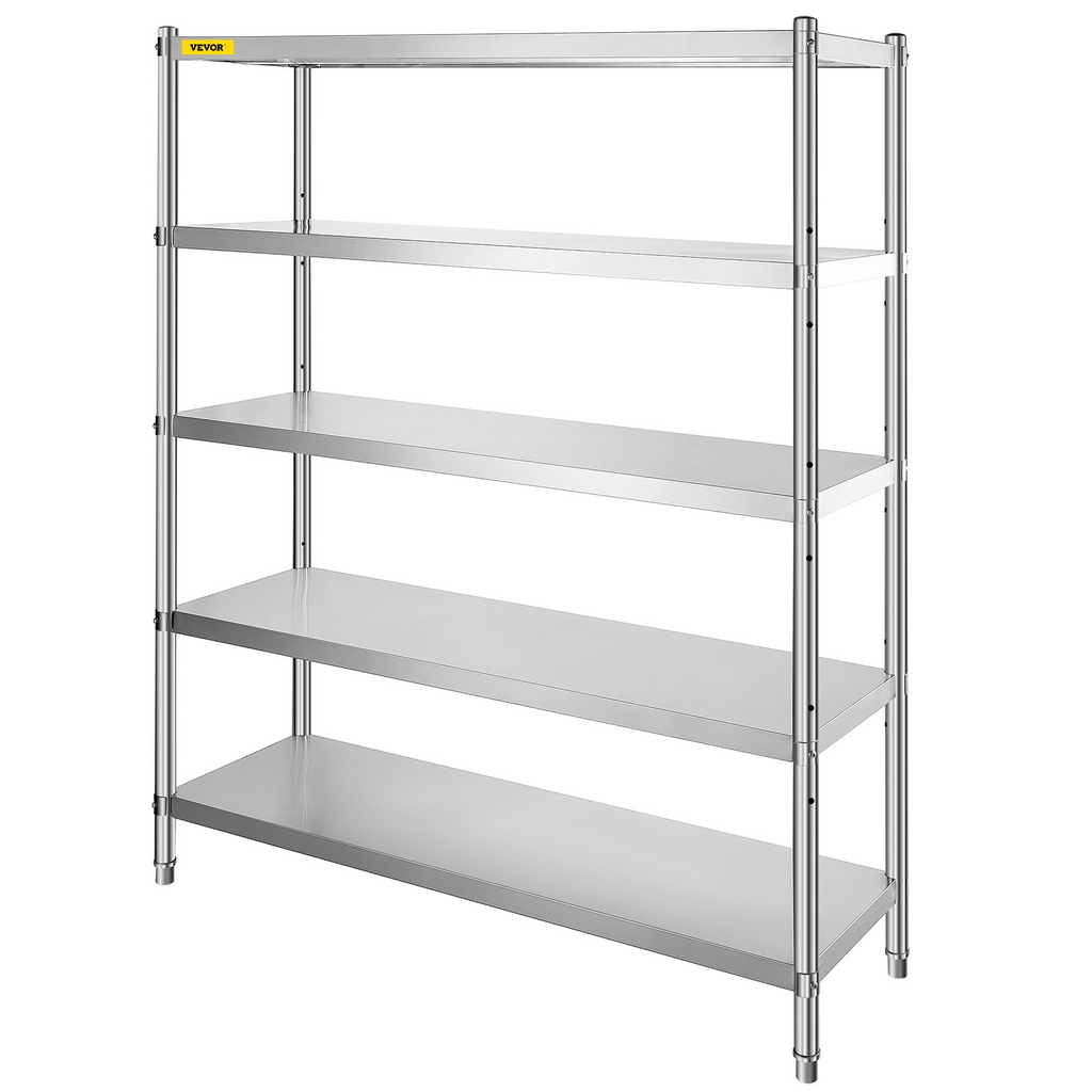 Estantería de acero inoxidable de 60 x | VEVOR