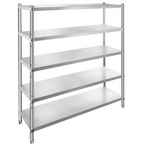Estantería de acero inoxidable de 60 x | VEVOR
