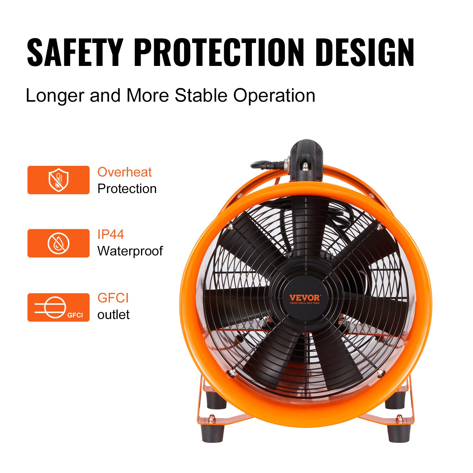 Ventilador portátil | VEVOR