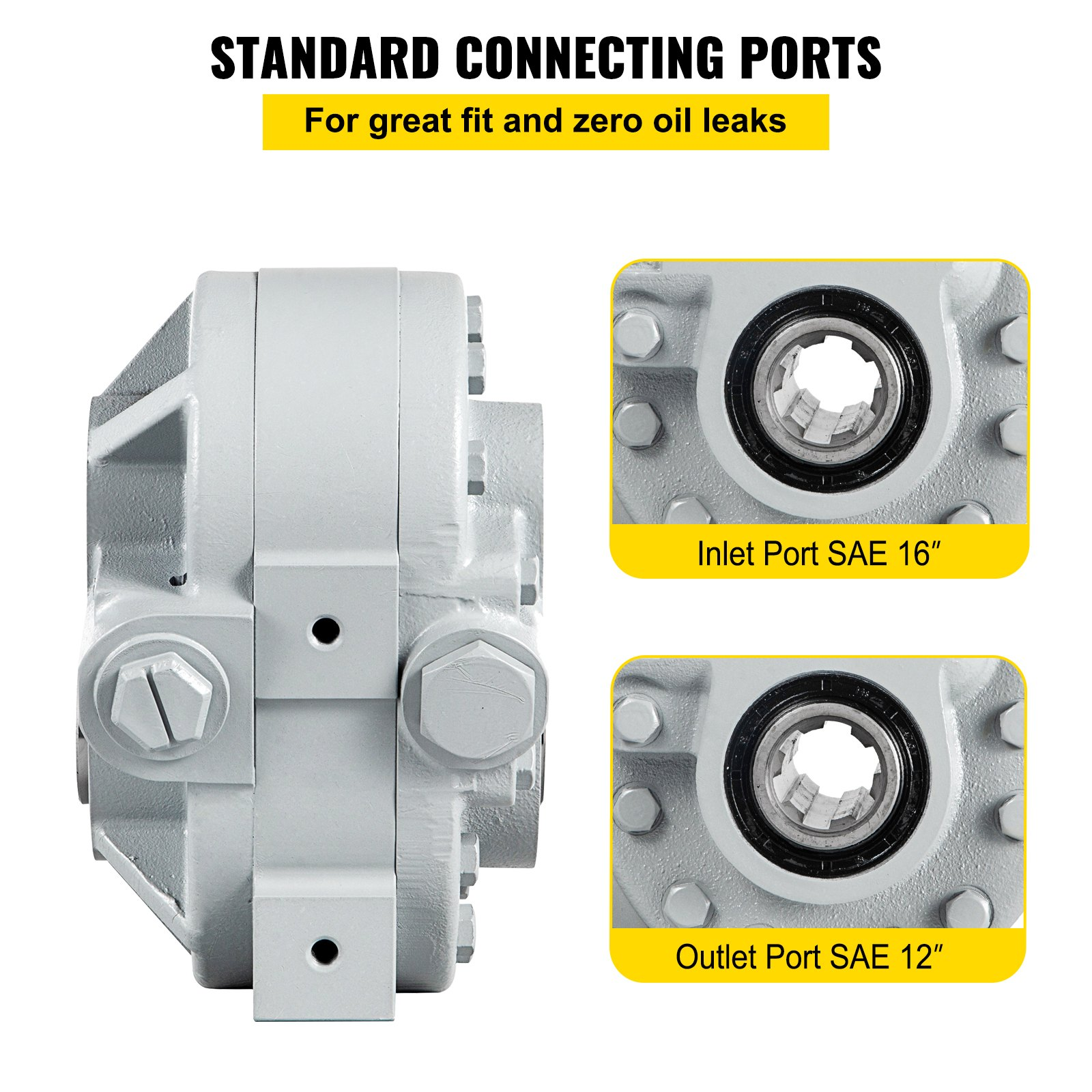 Bomba hidráulica 16.6 GPM Motor hidráulico 540 RPM | VEVOR