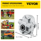 Bomba hidráulica 16.6 GPM Motor hidráulico 540 RPM | VEVOR