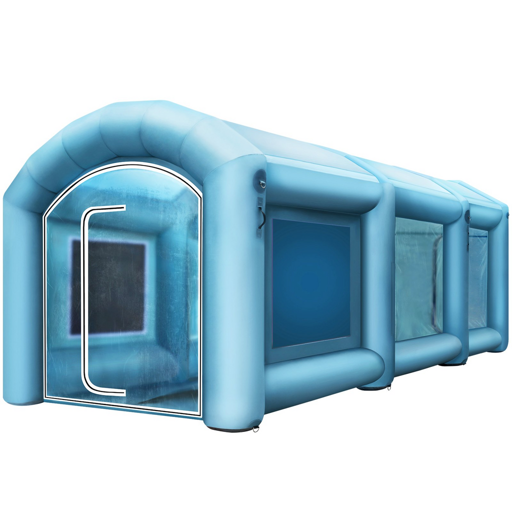 Cabina de pintura inflable para automóviles | VEVOR