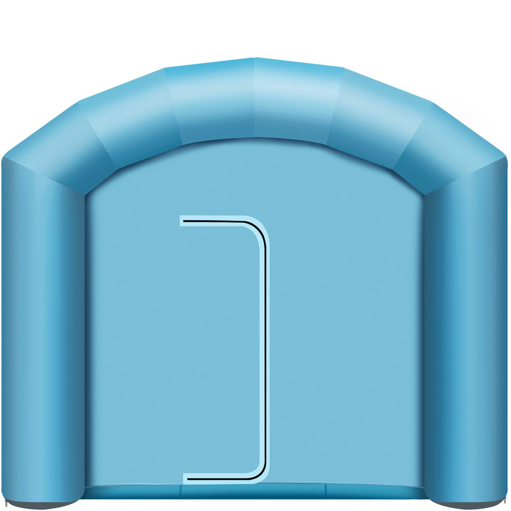Cabina de pintura inflable para automóviles | VEVOR