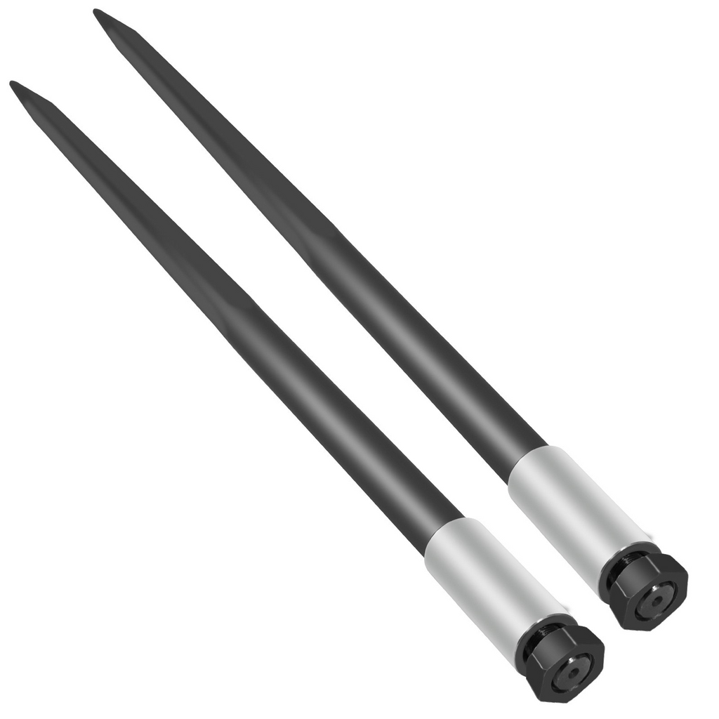 Lanzas para pacas de heno de 49", capacidad de 4000 lbs