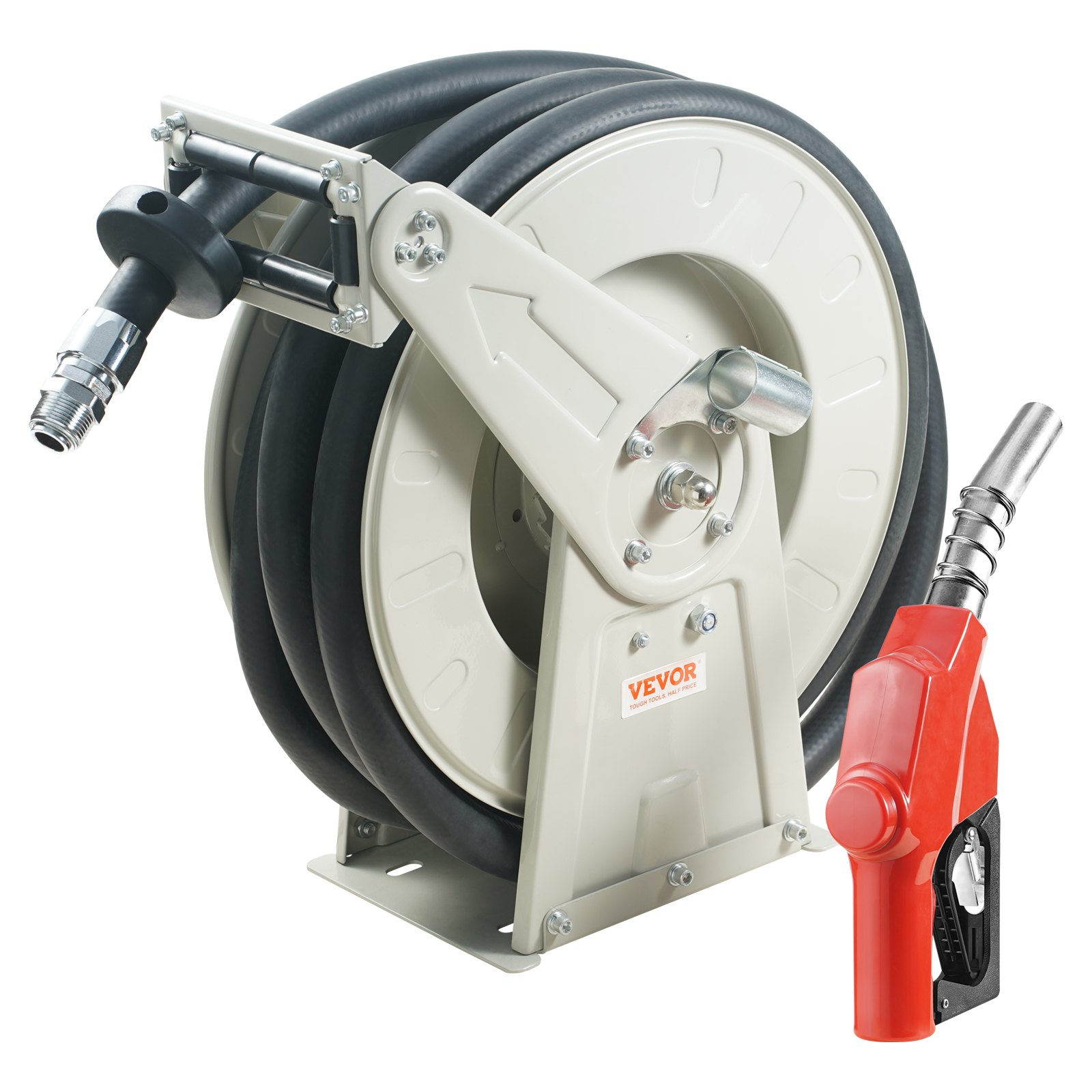Carrete de manguera de combustible, 19 mm x 15 m | VEVOR