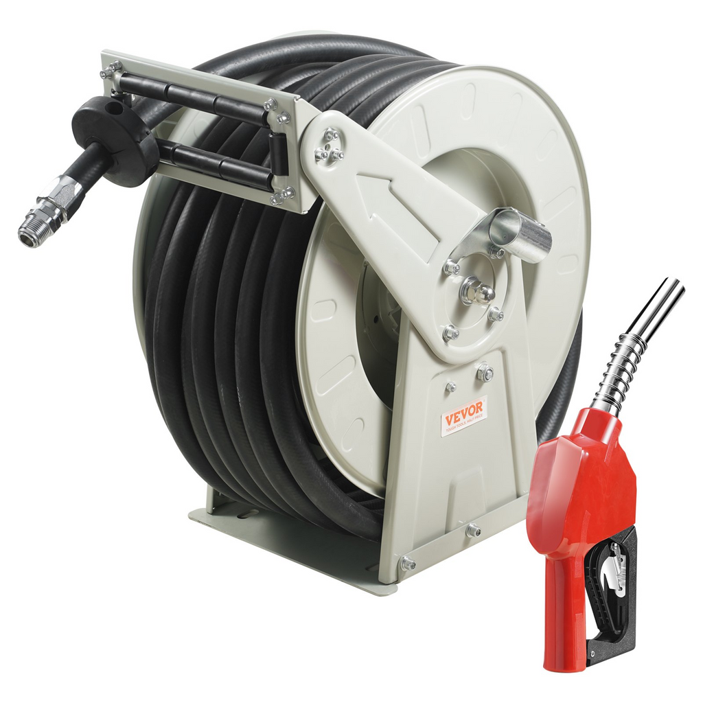 Carrete de manguera de combustible, 1" x 50' | VEVOR