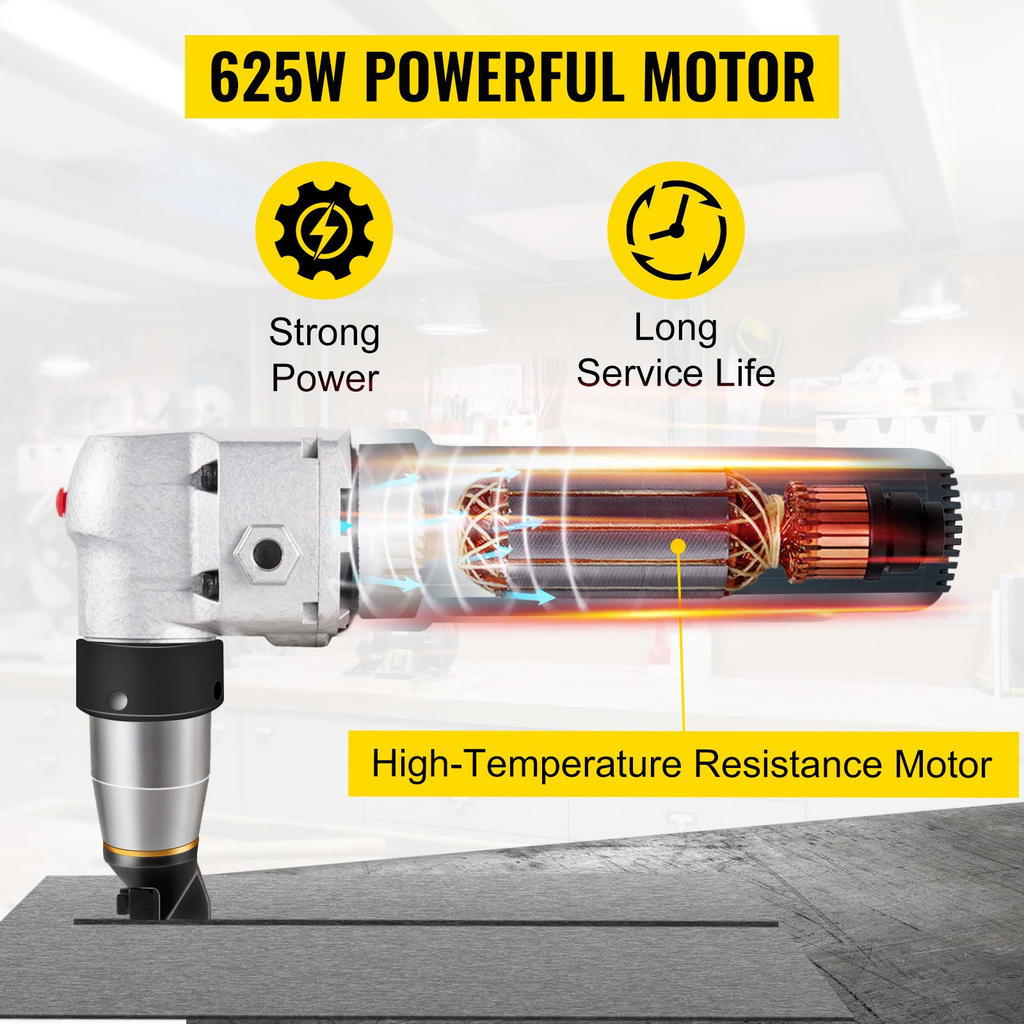 Cortadora de metal eléctrica de 625 W | VEVOR