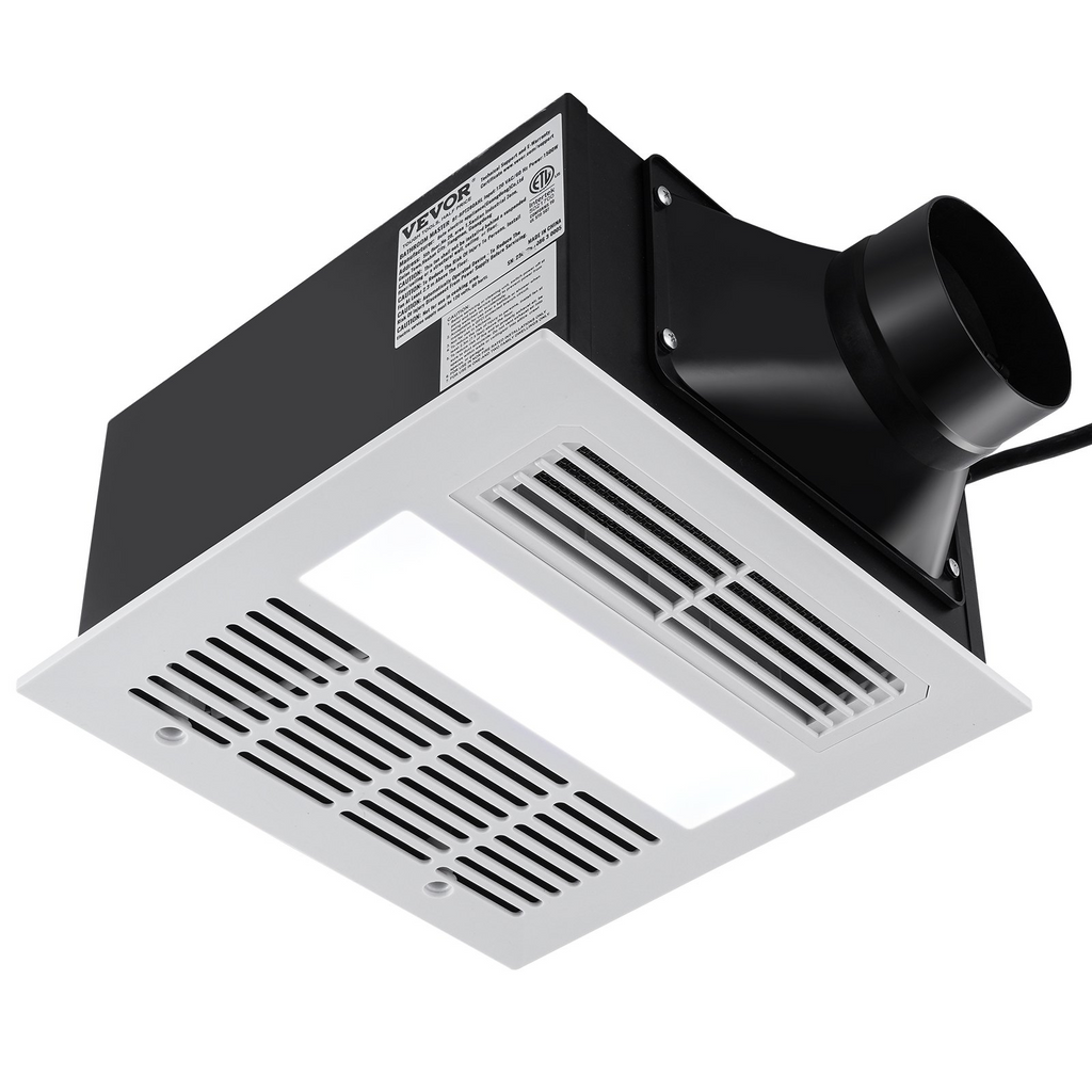Ventilador extractor de baño, calefacción de 1500 W | VEVOR