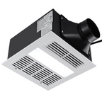 Ventilador extractor de baño, calefacción de 1500 W | VEVOR