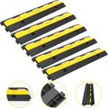 Rampa protectora de cables 5 unidades, 2 canales | VEVOR