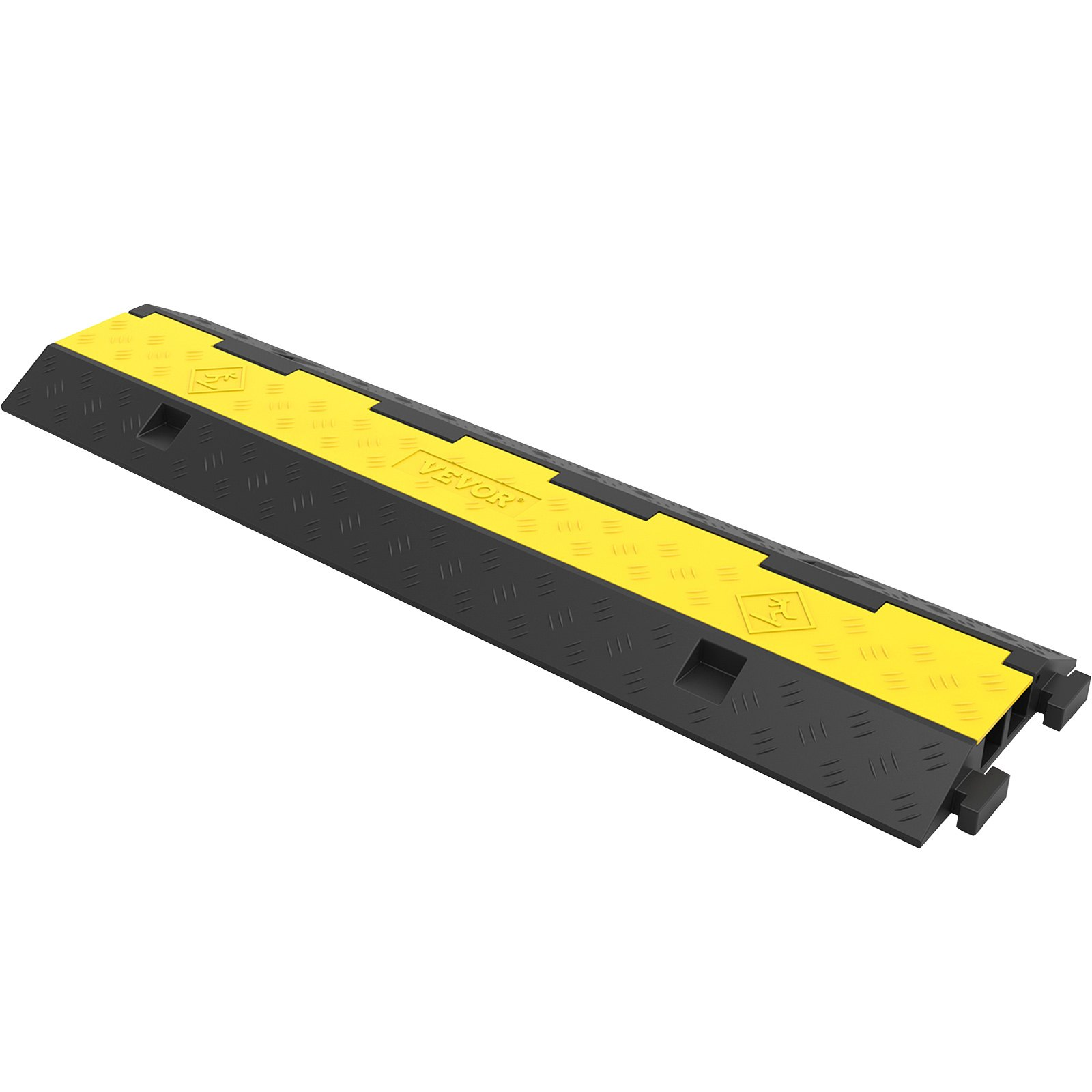 Rampa protectora de cables 5 unidades, 2 canales | VEVOR