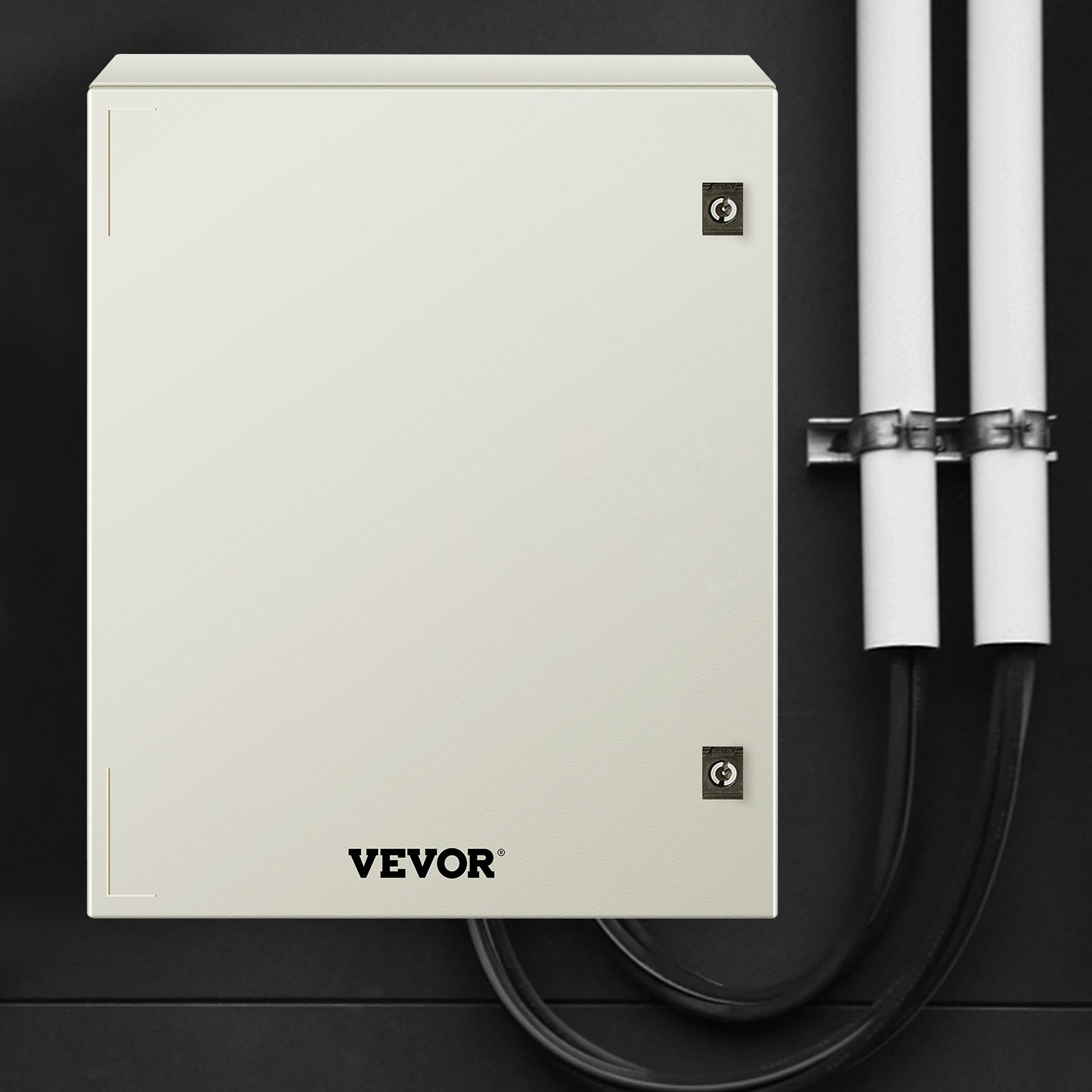 Caja eléctrica de fibra de vidrio NEMA 4X de 24x20x9