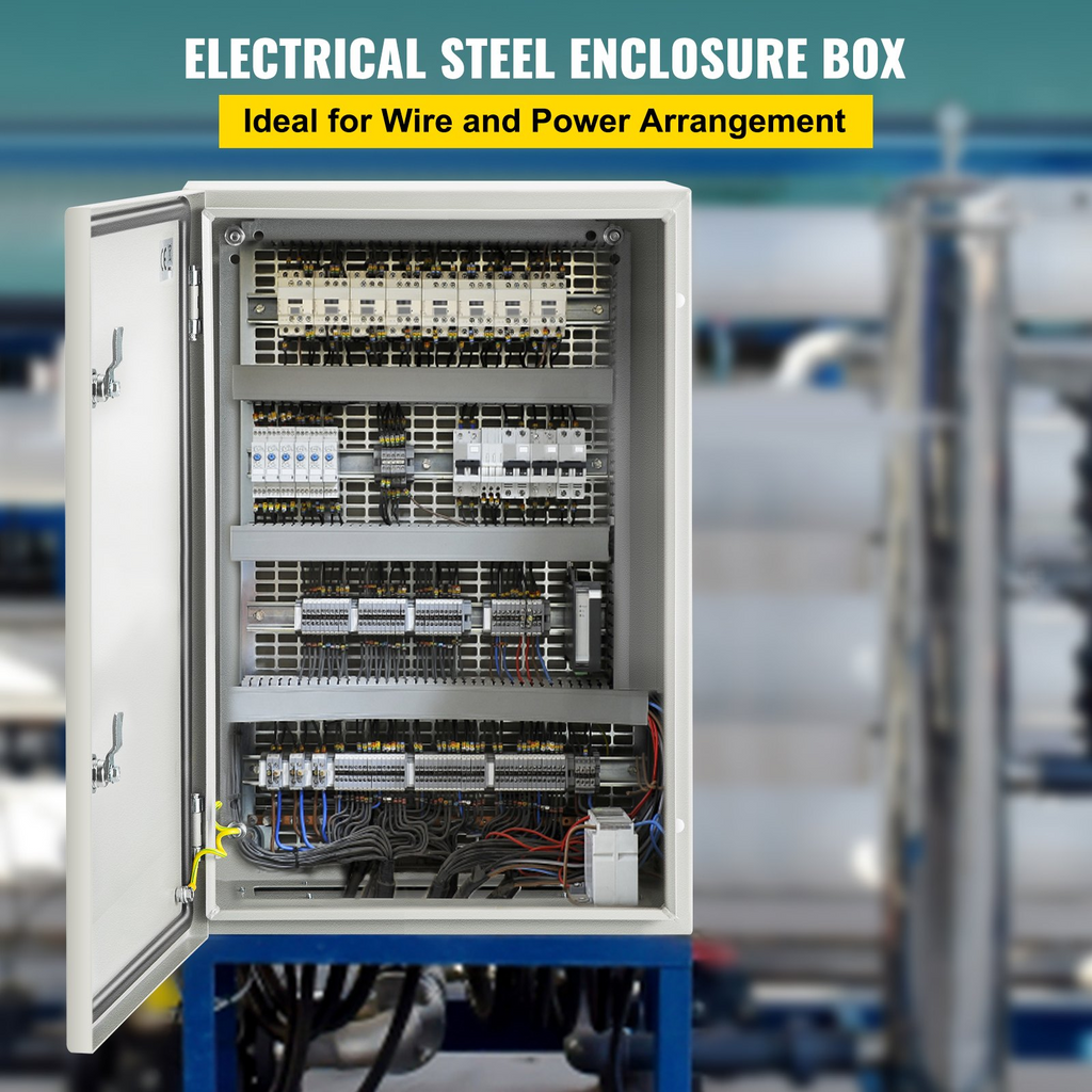 Caja de acero NEMA, 24 x 16 x 10'' | VEVOR