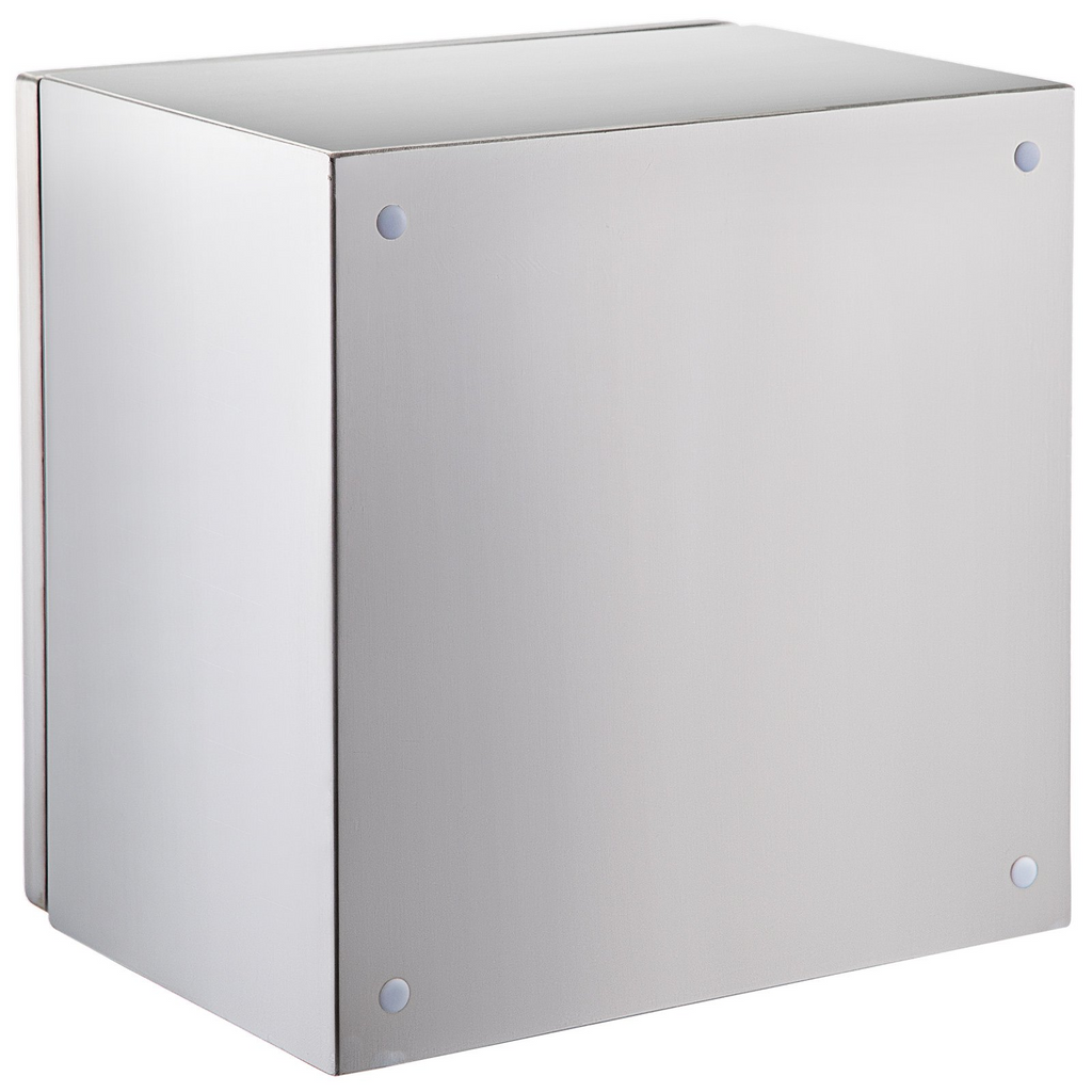 Caja eléctrica de acero inoxidable NEMA, 12 x 12 x 8''
