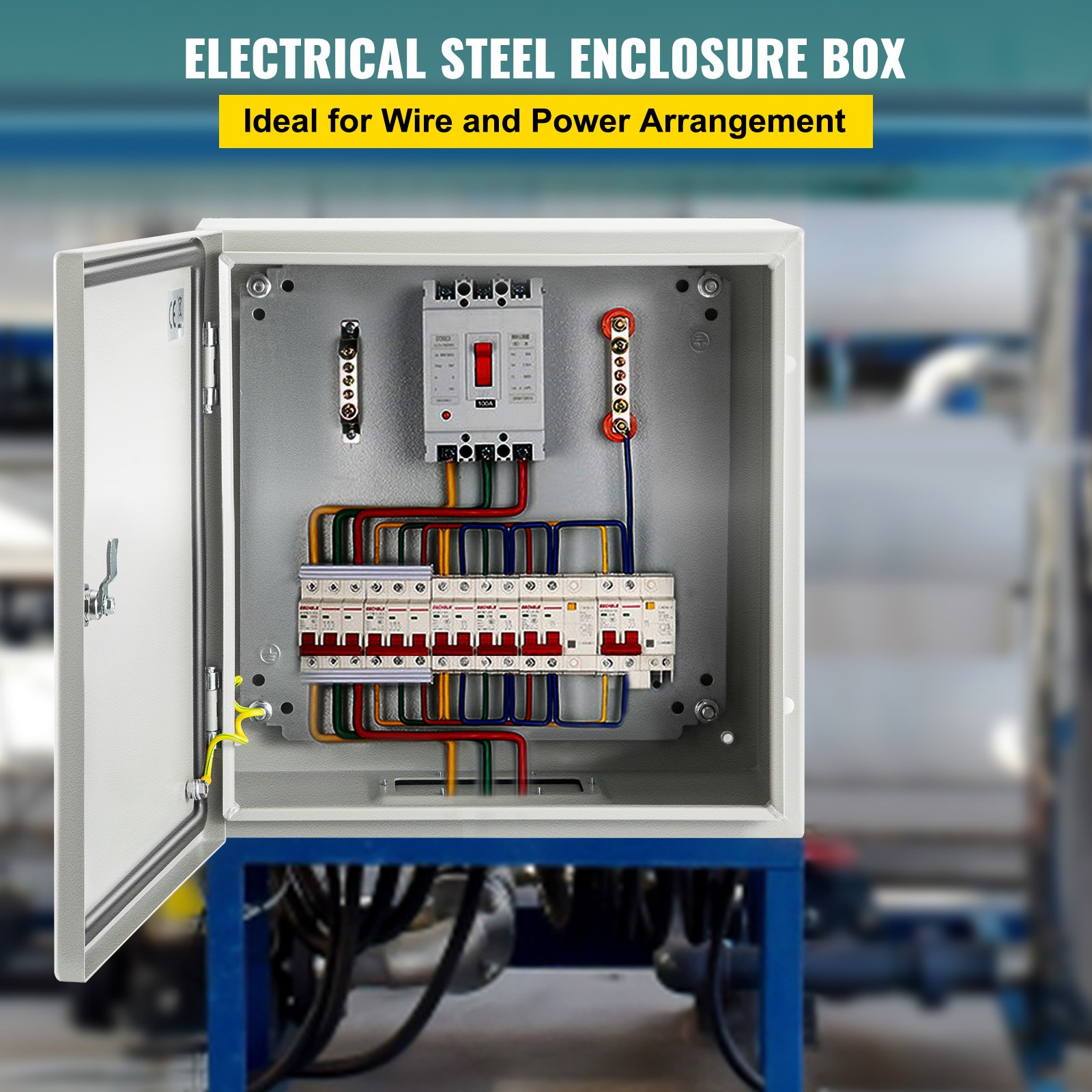 Caja de acero NEMA, 20 x 20 x 6'' | VEVOR