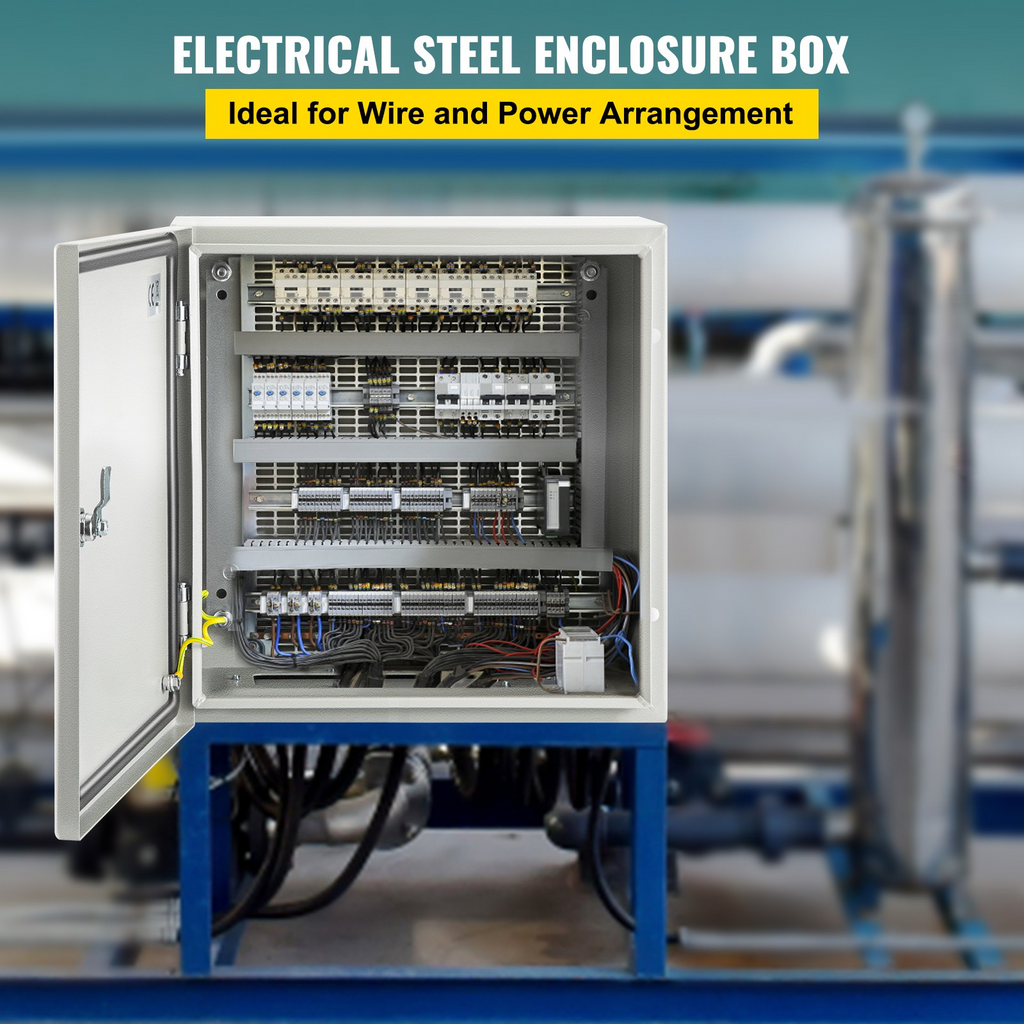 Caja de acero NEMA, 16 x 16 x 8'' | VEVOR