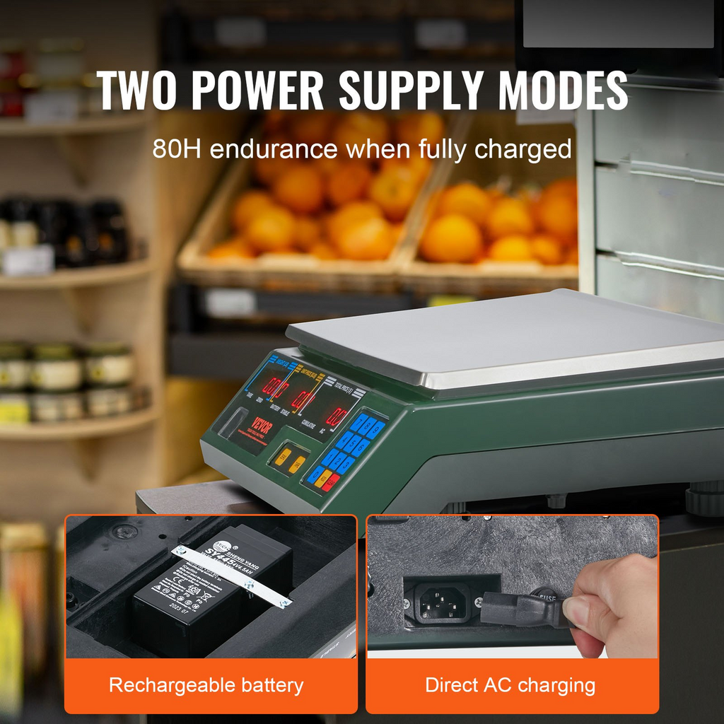 Balanza electrónica con cálculo de precios | VEVOR