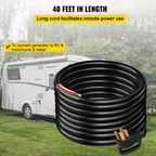 Cable de alimentación para caravanas y generadores | VEVOR