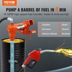 Bomba de transferencia de combustible, 12 V CC | VEVOR