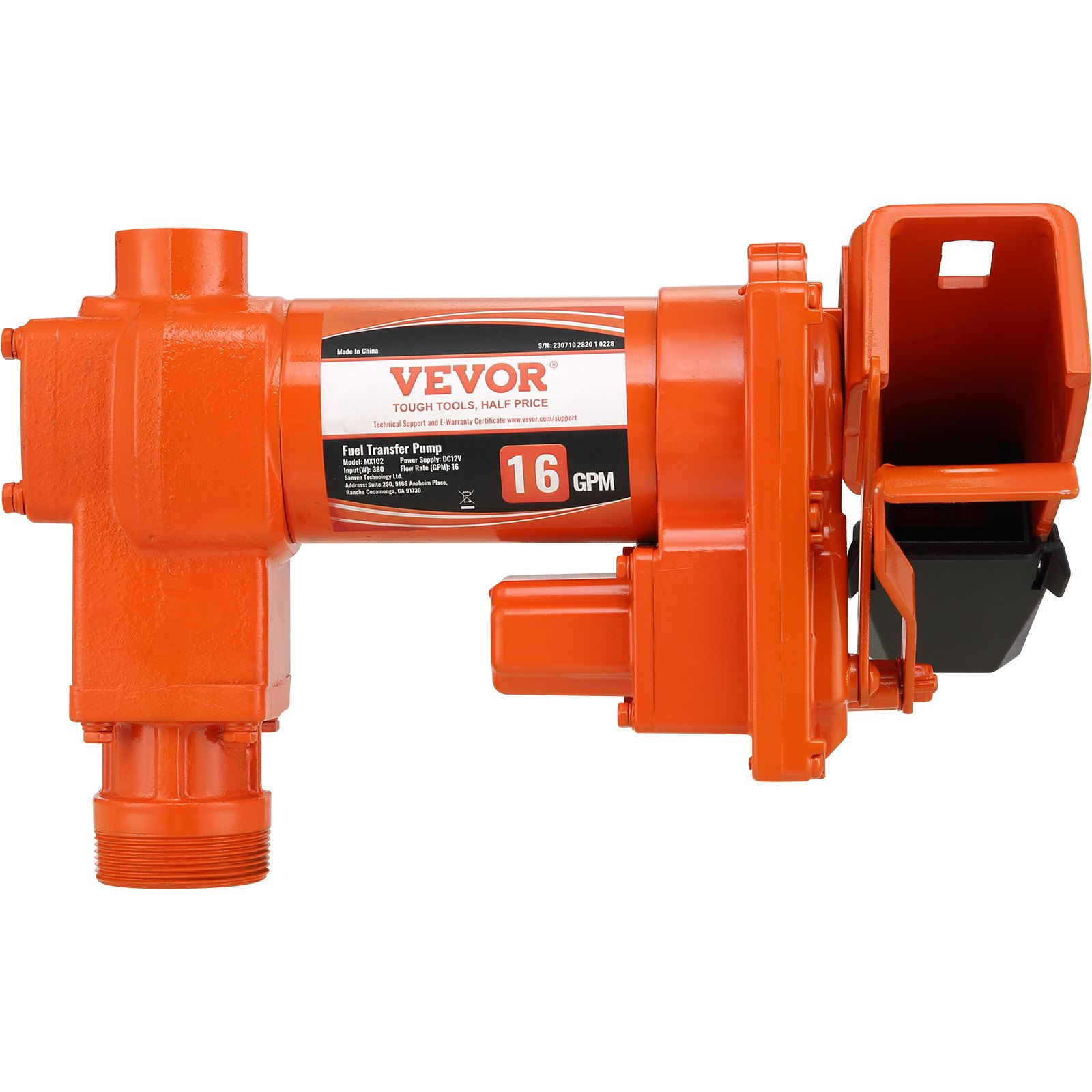 Bomba de transferencia de combustible, 12 V CC | VEVOR