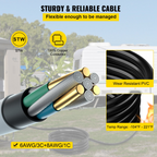 Cable de extensión para generador de 30 pies y 50 amperios | VEVOR