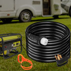 Cable de alimentación para generador de 15 metros | VEVOR
