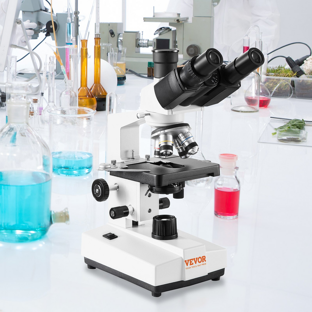 Microscopio trinocular compuesto