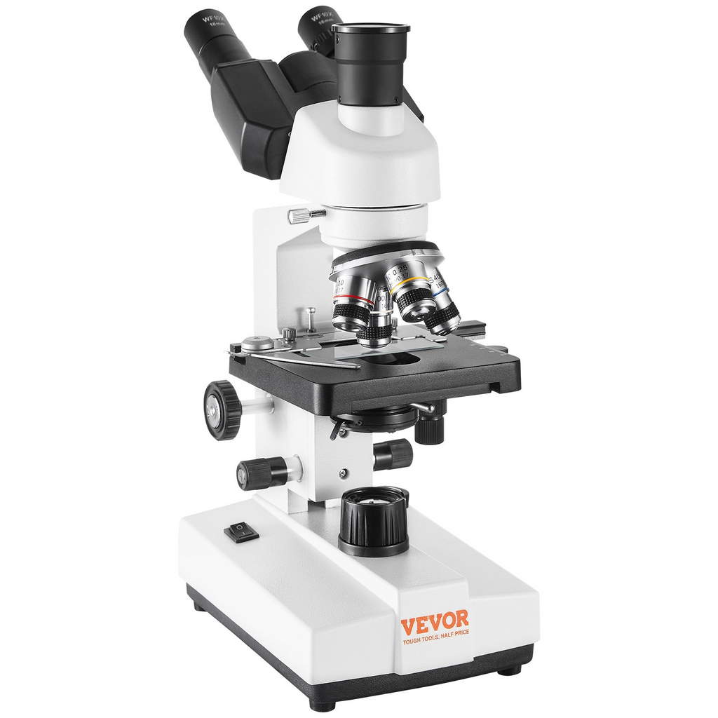 Microscopio trinocular compuesto