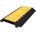 Protector de cables de goma, 3 canales, 2 x | VEVOR
