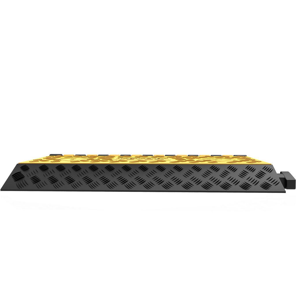 Protector de cables de goma, 3 canales, 2 x | VEVOR